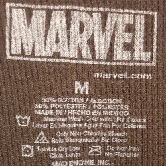 MARVEL LONG SLEEVE Thermal SHIRT - THE INCREDIBLE HULK RADIOACTIVE - Picture 4 of 4